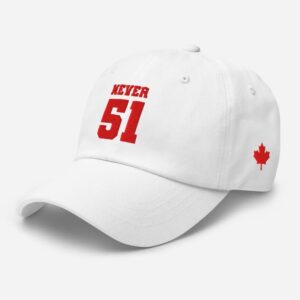 Never 51 Hat, Strong And Free, Not For Sale Cap