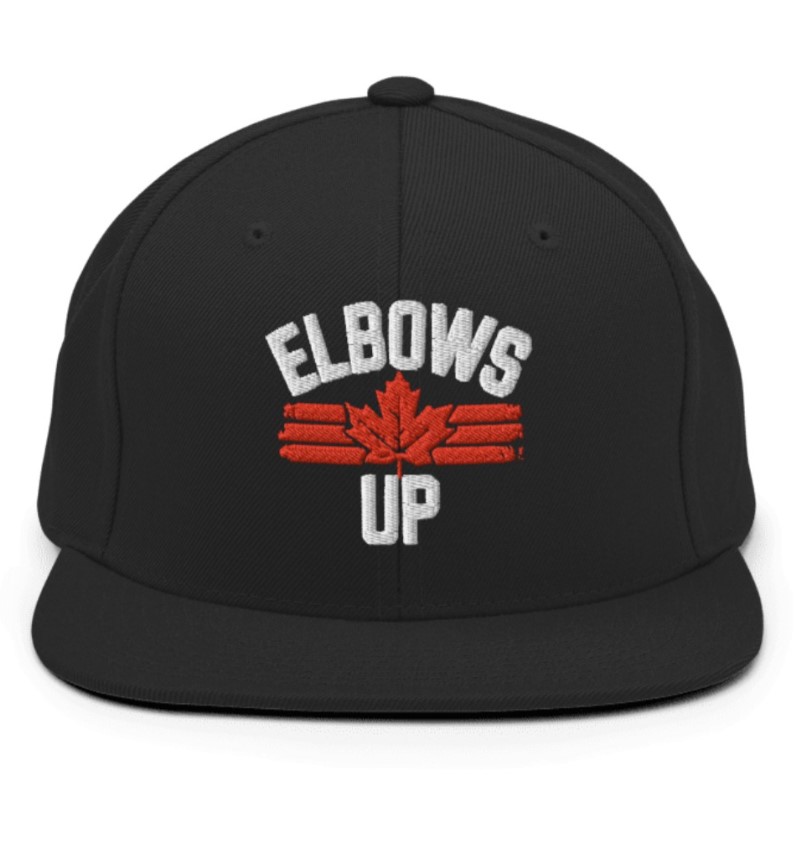 Never The 51st State Elbows Up Canada Hat