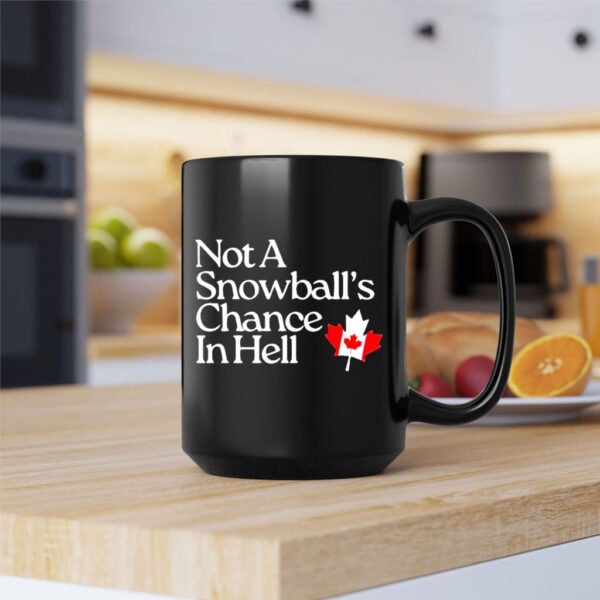 Not A Snowball’s Chance In Hell Canada Mug
