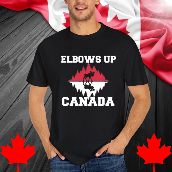 Official Elbows-up-canada T-Shirt