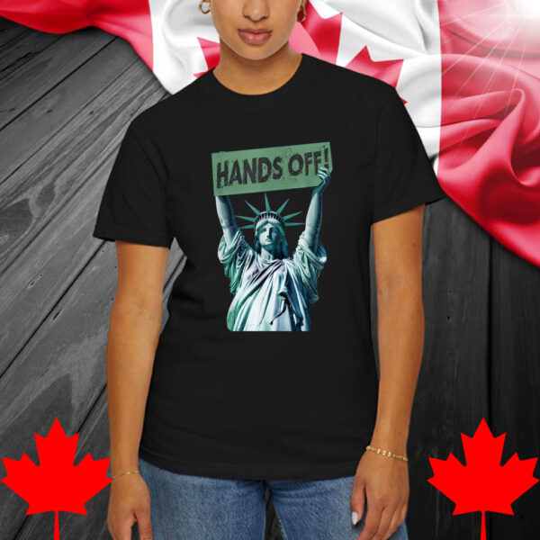 Resist And Protest Shirt Hands Off Statue of Liberty Shirt