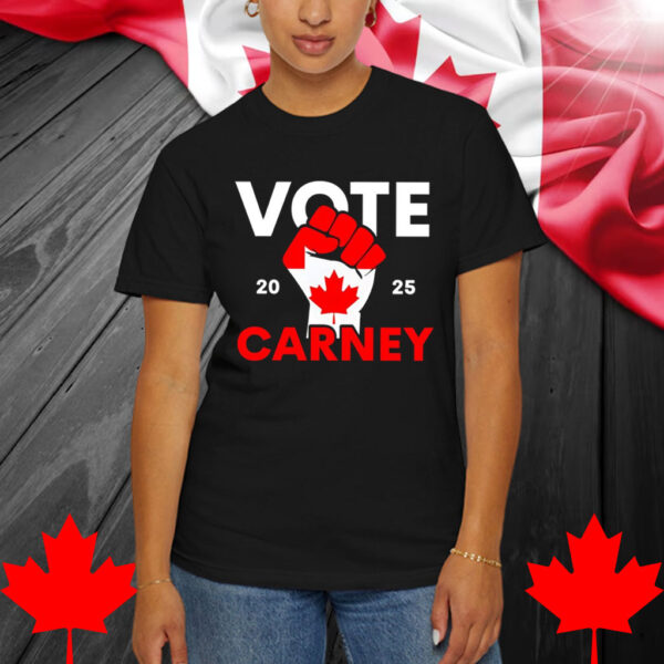 Vote Carney Canada 2025 shirt