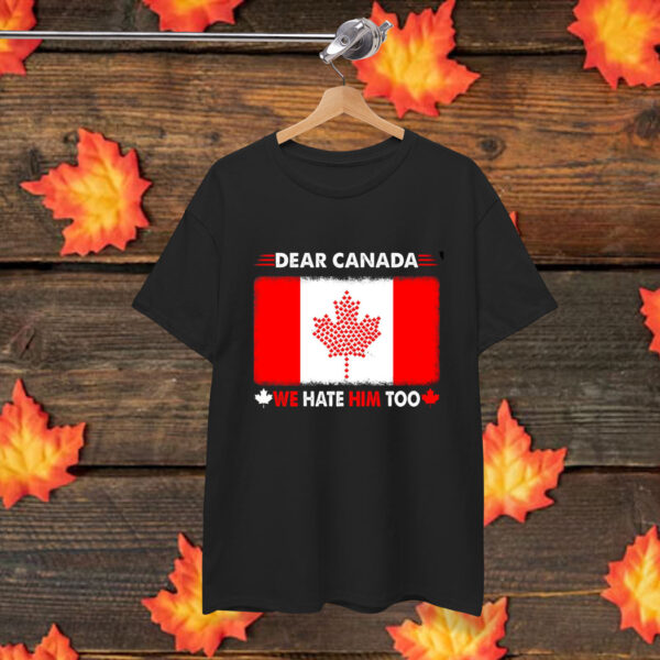 Dear Canada We Hate Him Too Shirt, Anti Trump Shirt