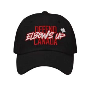 Defend Elbows Up Canada Hat