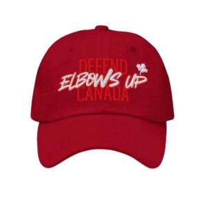 Defend Elbows Up Canada Hat