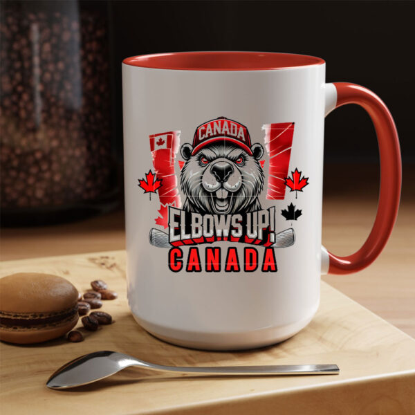 Elbows Up Canada Canadian Pride Mug