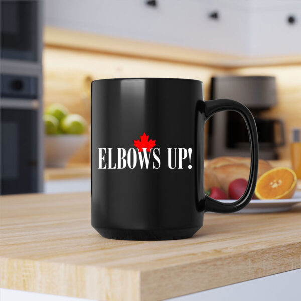 Elbows Up Canada Never The 51St State Mug