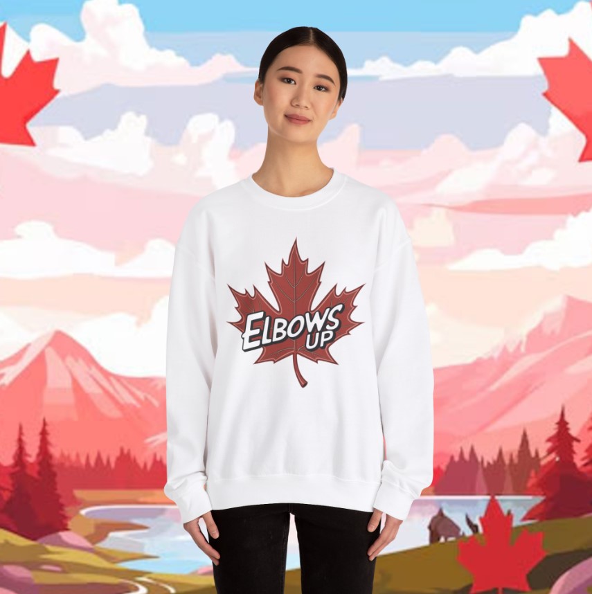 Elbows Up Canada Sweatshirts