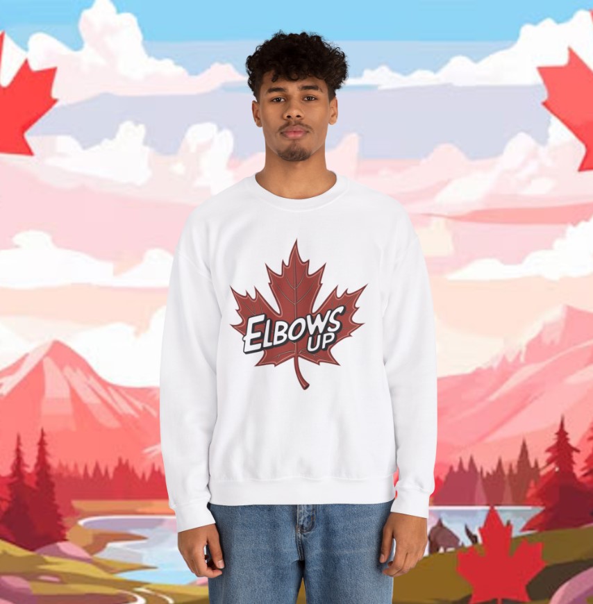 Elbows Up Canada Sweatshirts