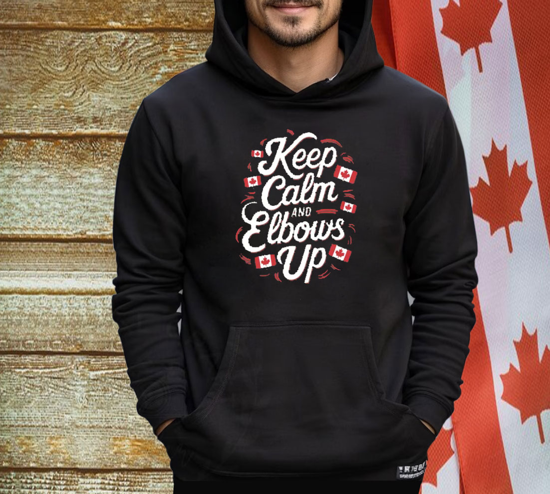 Keep Calm and Elbows Up Subtle T-Shirt