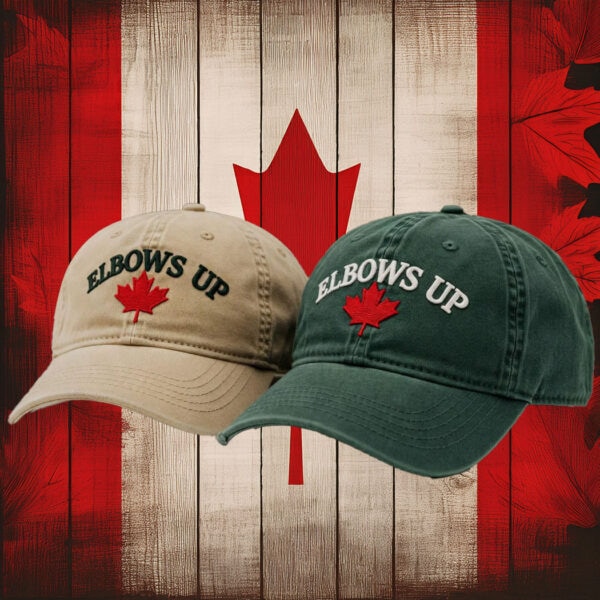 Elbows Up Baseball Cap