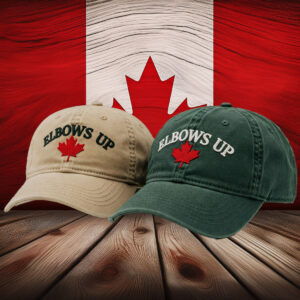 Elbows Up Baseball Cap
