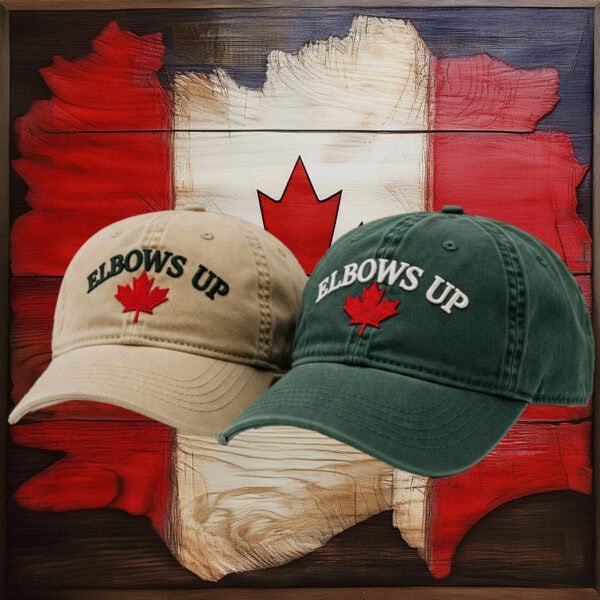 Elbows Up Baseball Cap