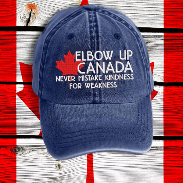 Elbows Up Embroidered Hat, Elbows Up Hat