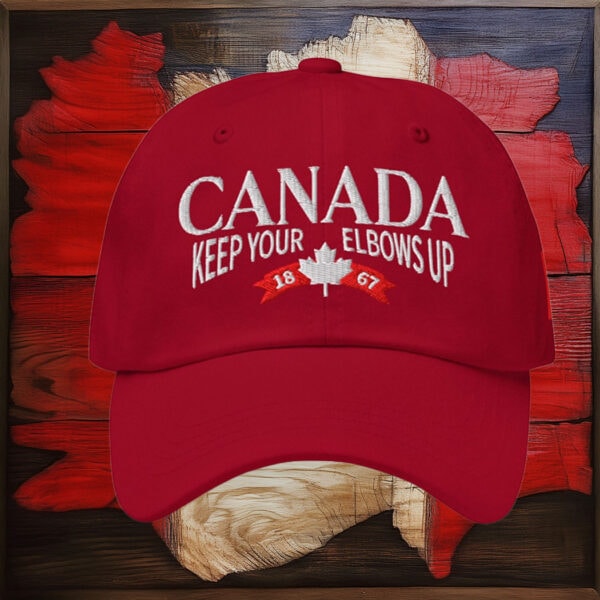 Keep Your Elbows Up Dad Cap