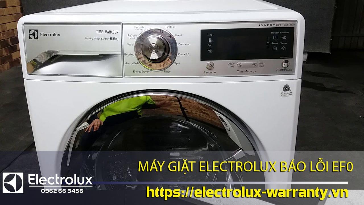 High-quality Electrolux washing machine with EFO error code troubleshooting and warranty service. Reliable Electrolux appliances with professional support. Visit electrolux-warranty.vn for assistance.