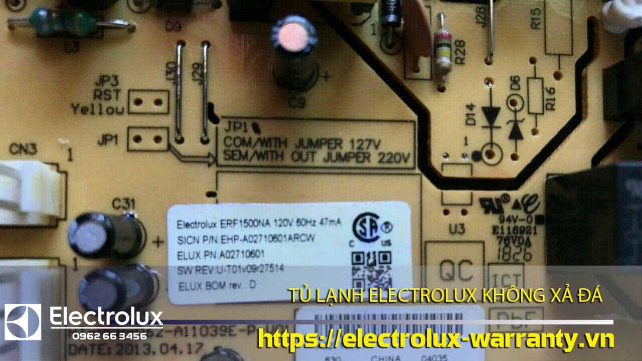 BẢO HÀNH ELECTROLUX
