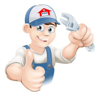 Insured technician holding a wrench, representing reliable Electrolux warranty services and professional appliance repair.