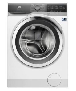 Efficient Electrolux washing machine with advanced features and warranty services for reliable laundry care.