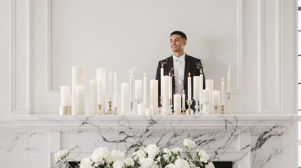 candle safety at weddings