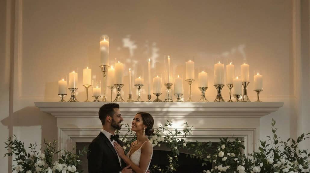 candlelight promotes relaxation and safety