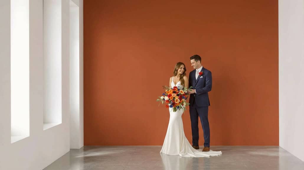 contrasting colors create vibrancy