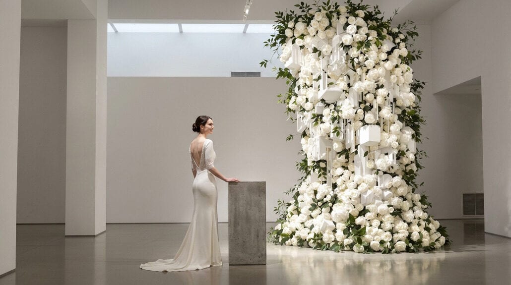 flowers dominate wedding budgets