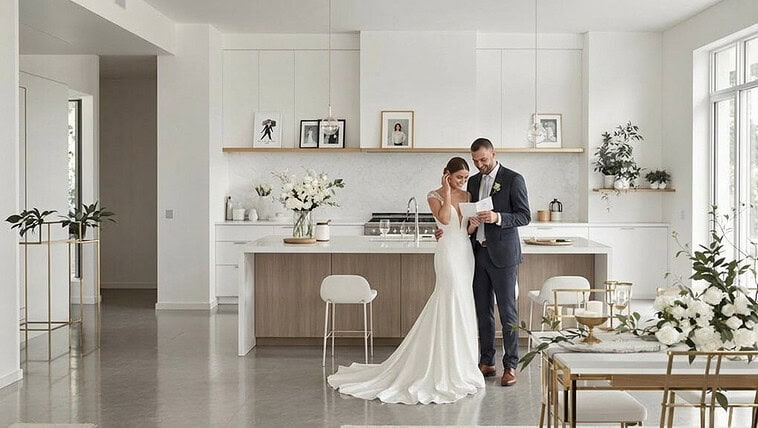 hosting wedding at parents
