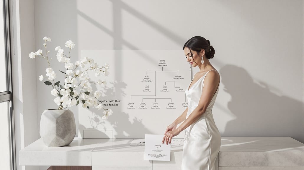 Bridal wedding dress with elegant design and flowing fabric, perfect for a sophisticated wedding loo.