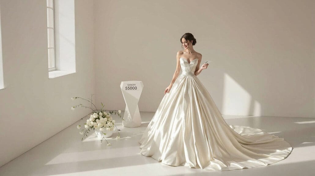 luxury bridal gown savings