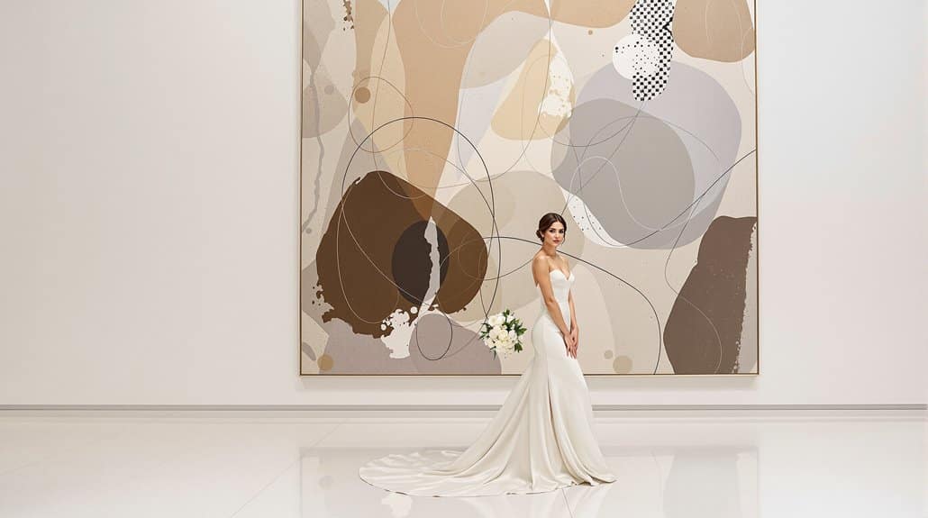 museum backdrop enhances storytelling