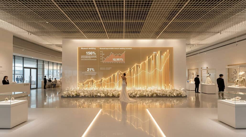 museum weddings gain popularity