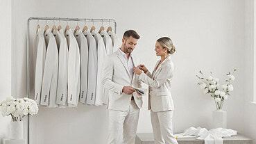 selecting wedding suits easily