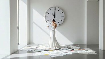stressful wedding timeline planning