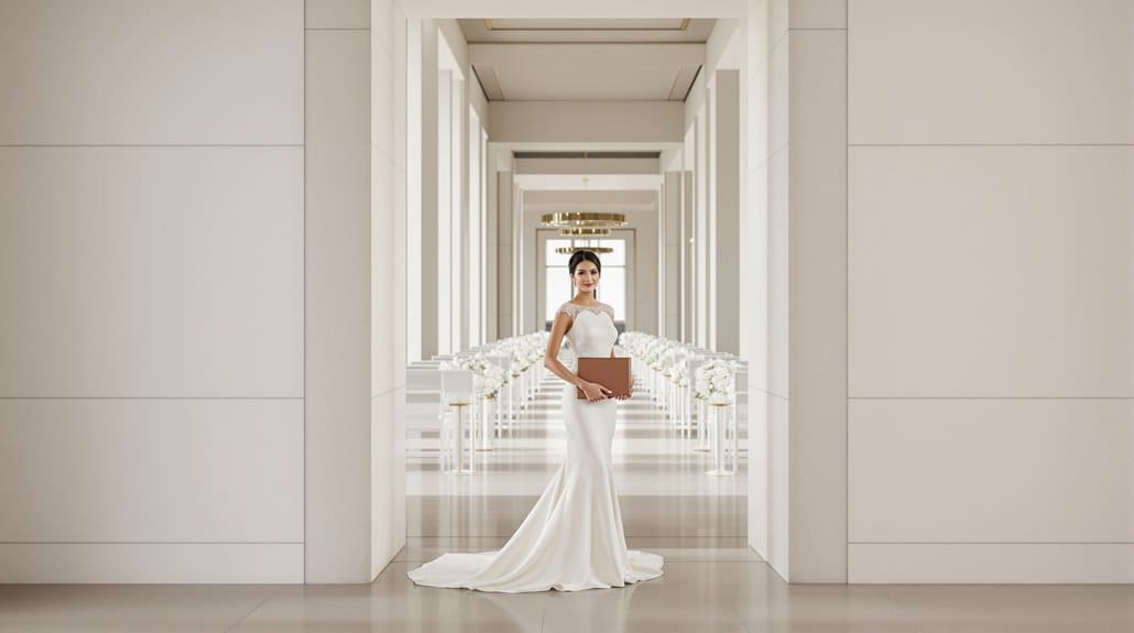 structured confident wedding planning