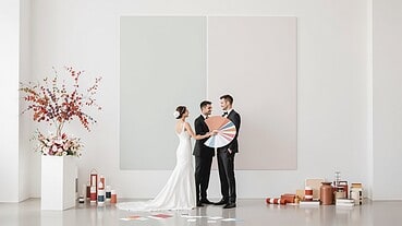 wedding color scheme principles