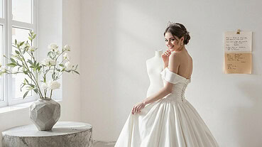 wedding dress as costume