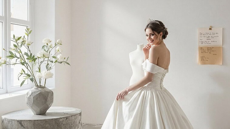 wedding dress as costume