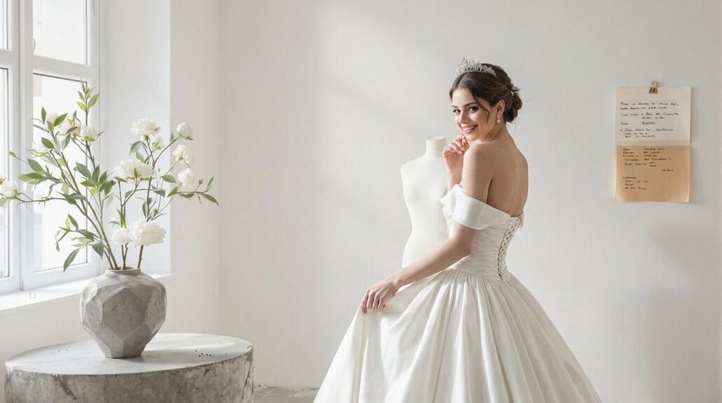 wedding dress as costume