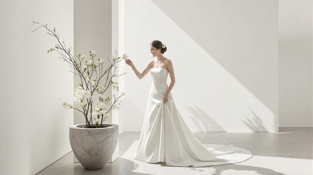 wedding dress as visual language