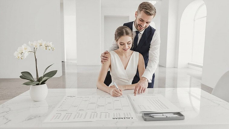 wedding planning duration tips