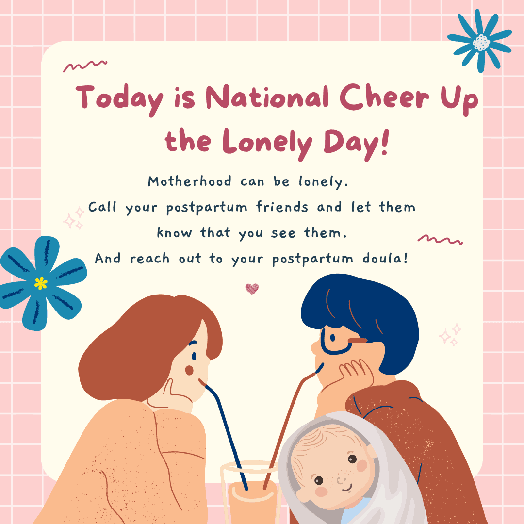 infographic for National Cheer Up the Lonely Day