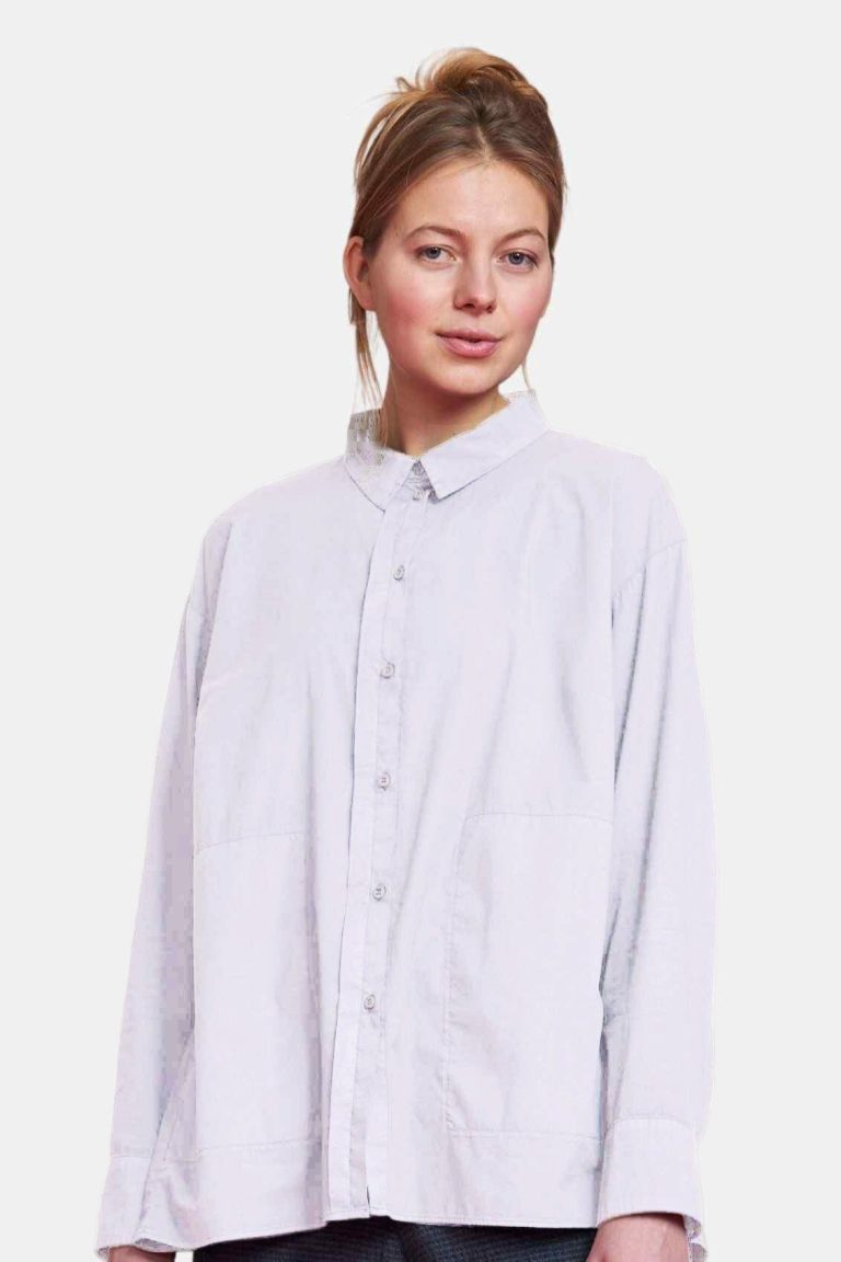 BLUSE TIMIA AUS BIO-POPELINE
