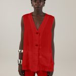 bright red