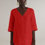 bright red
