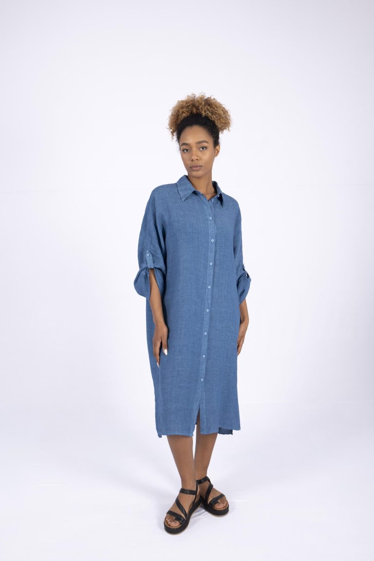 Kleid Sannar aus 100% Leinen