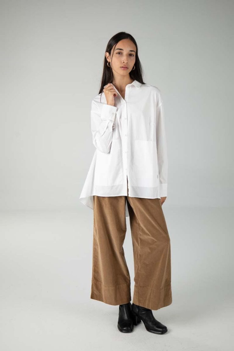 BLUSE TIMIA AUS BIO-POPELINE