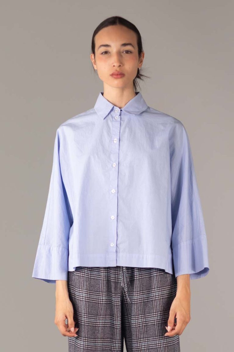 Bluse Tege aus Bio-Popeline