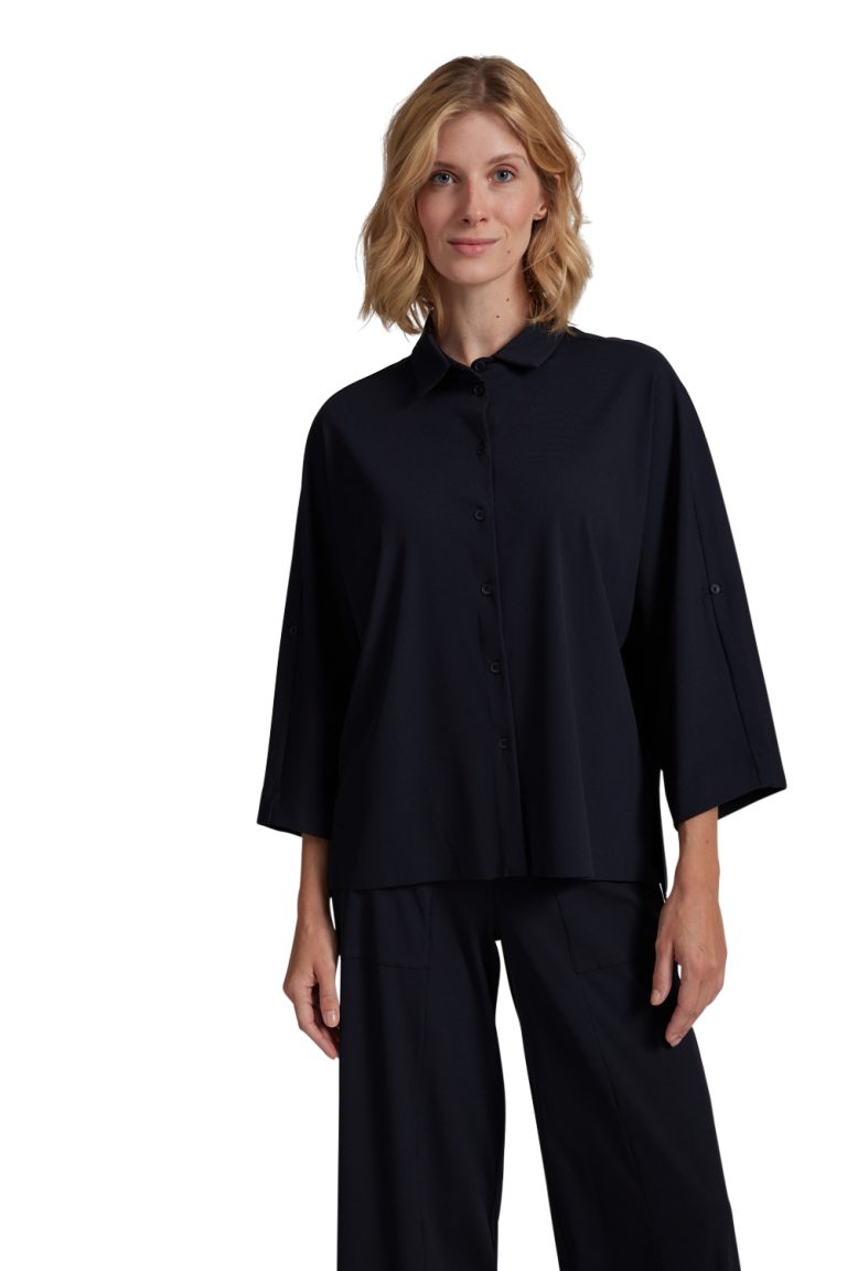 Bluse Tege aus recycelter Mikrofaser