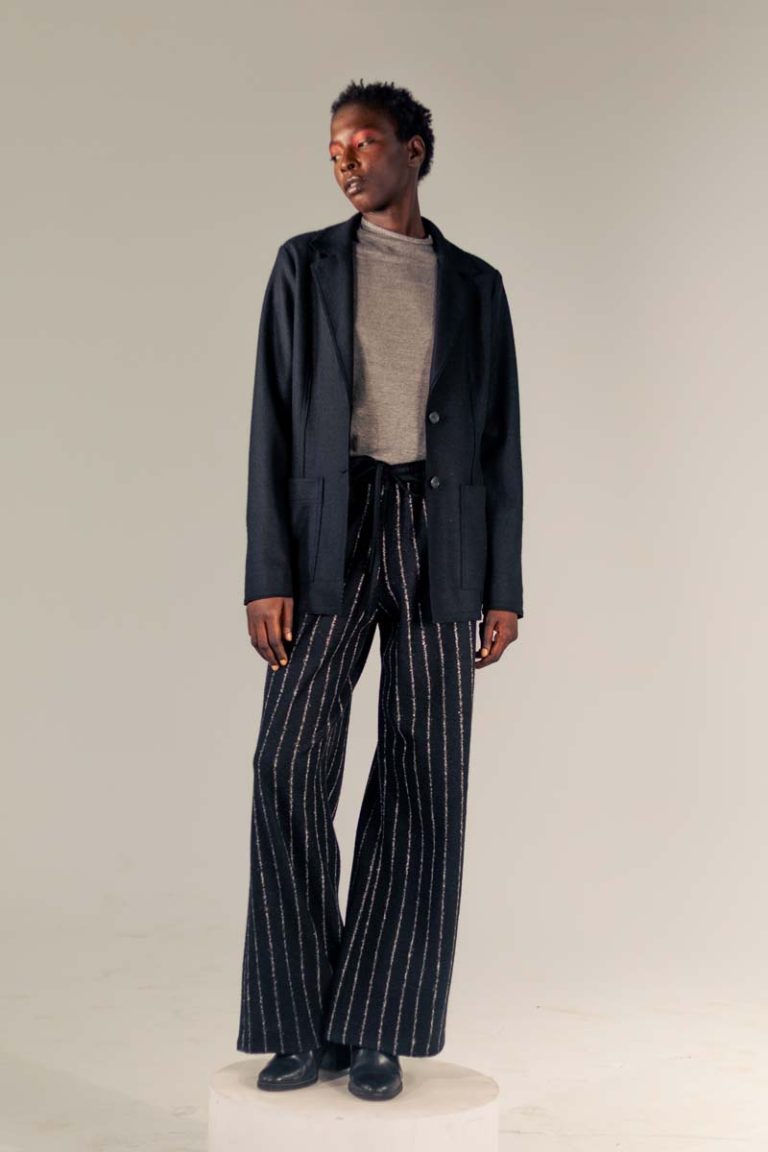 Blazer Bangui aus Wollwalk mit Flanell-Touch